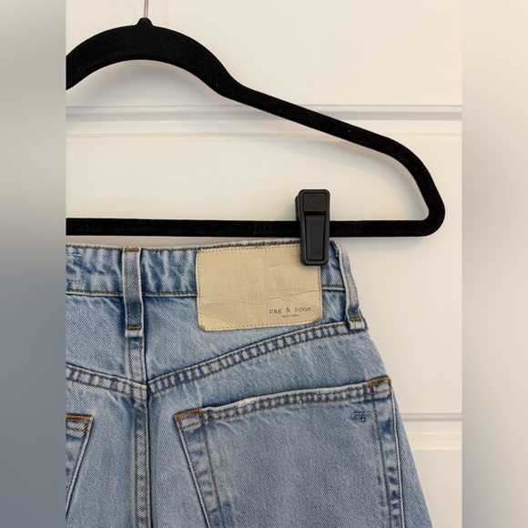 rag & bone Maya High Rise Wide-Leg Jeans in Hermosa - Picture 8 of 9